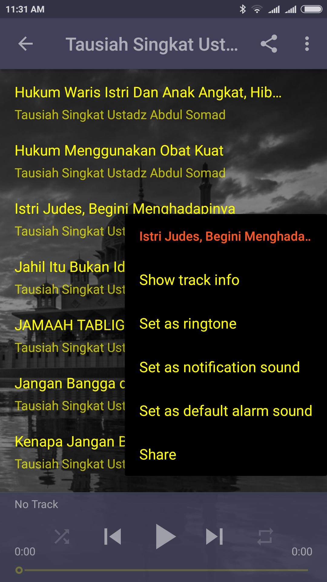 Tausiah Singkat Ustadz Abdul Somad For Android Apk Download