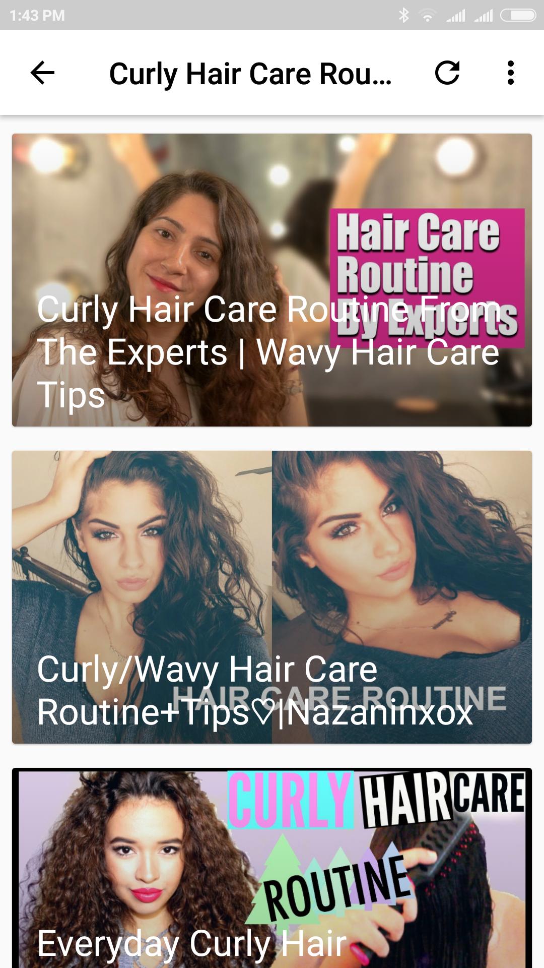 Curly Hair Care For Android Apk Download