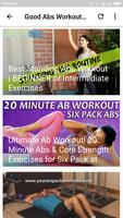 Good Abs Workout for Beginners Screenshot 2
