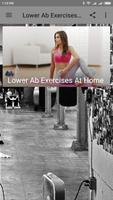 Lower Ab Exercises At Home Plakat
