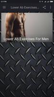 Lower Ab Exercises For Men Plakat