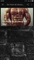 Six Pack Ab Workout For Men Plakat