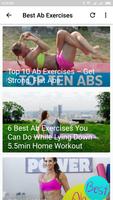 Best ab Exercises Screenshot 2