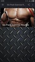 Six Pack Exercise Routine Plakat