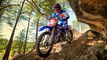 Motocross Enduro Racing पोस्टर