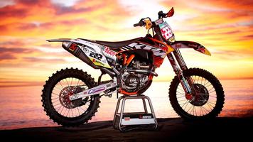 برنامه‌نما KTM Dirt Bikes Wallpaper عکس از صفحه