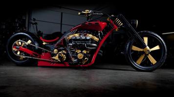 Harley Chopper Wallpaper capture d'écran 1