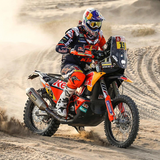 Dakar Rally Motorcycle Racing-icoon
