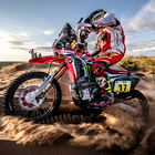 Dakar Rally Bike Wallpaper أيقونة