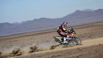 Rally Dakar Motorcycle Desert Wallpaper screenshot 3