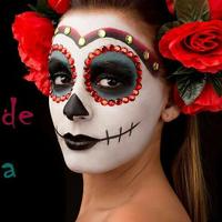Dia De Los Muertos Makeup Ekran Görüntüsü 1