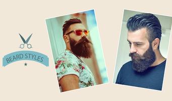 Poster Fashion Men Beard Styles 2019