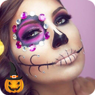 Halloween Makeup Ideas آئیکن