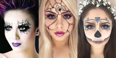 Halloween Makeup Ideas 스크린샷 1