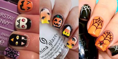 Halloween Nail Art Ideas Cartaz