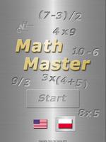 Math Master Affiche