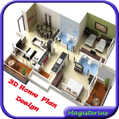 3D Home Plan Design icon