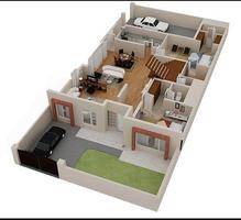 Rencana Desain Rumah 3D screenshot 2