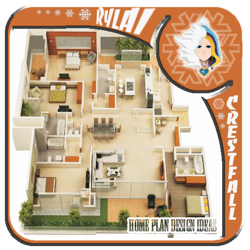 3D Home Plan Design Ideas