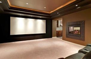 Home Theater Decor Ideas syot layar 3