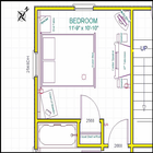 50+ Small Bedroom Layout 2018 아이콘