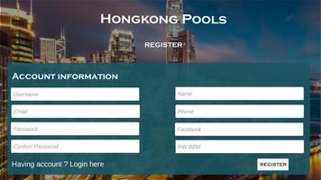 Hongkong Pools capture d'écran 1