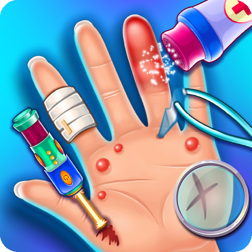 Simulador de cirugía de mano:Juego de doctor