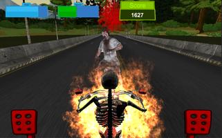 Horror Game - Ghost Biker captura de pantalla 2