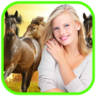 Horse Photo Frames Editor Zeichen