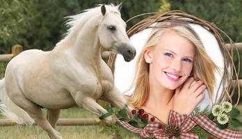 Horse Photo Frames Editor poster