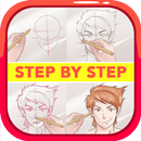 Drawing Anime Step by Steps : anime drawing APK