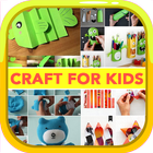 Easy Craft Tutorials for Kids : kids craft ideas icon