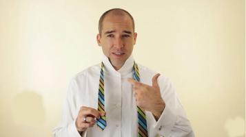How to tie a tie easy knots 포스터
