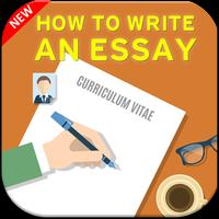 How to write an essay постер