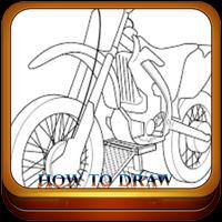 How To Draw Motorcycles Best โปสเตอร์