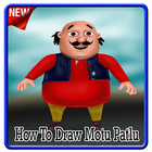 如何画Motu Patlu 图标