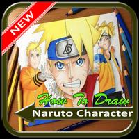 How To Draw Naruto Character Affiche