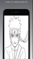 how to draw naruto characters 海报