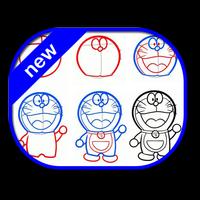 How To Draw Cartoon : Doraemon Affiche