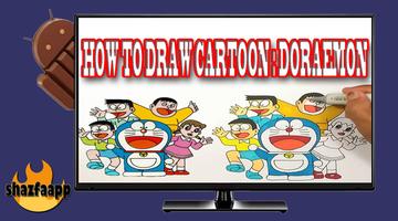 How To Draw Cartoon : Doraemon capture d'écran 3