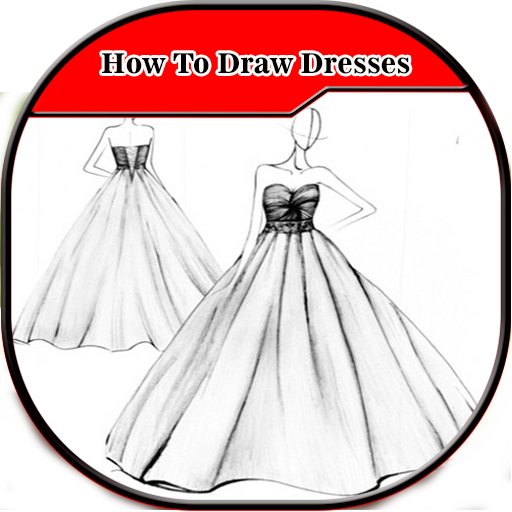 Como desenhar vestidos de design