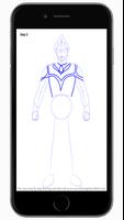 How To Draw Ultraman imagem de tela 2