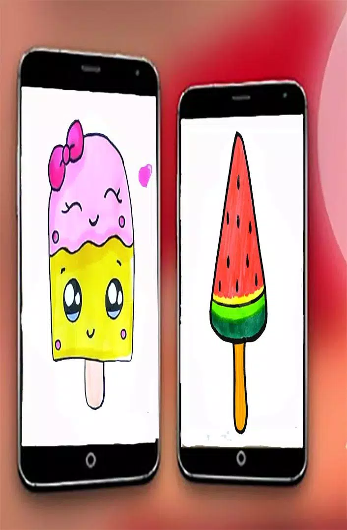 COMO DIBUJAR HELADO KAWAII PASO A PASO - Dibujos kawaii faciles - How to  draw a ICE CREAM 