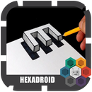How to Draw 3D Letters APK