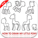 how to draw my little pony aplikacja