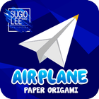 comment faire du papier avion icône