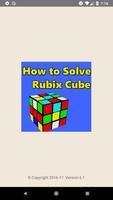 How To Solve A Rubix Cube Plakat