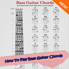 How To Play Bass Guitar Chords آئیکن