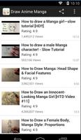 Learn to Draw Anime Manga capture d'écran 1