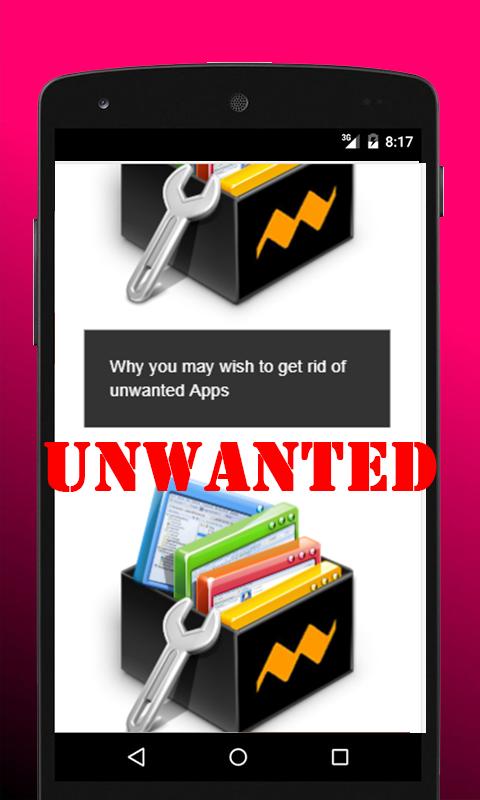 get rid of unwanted apps